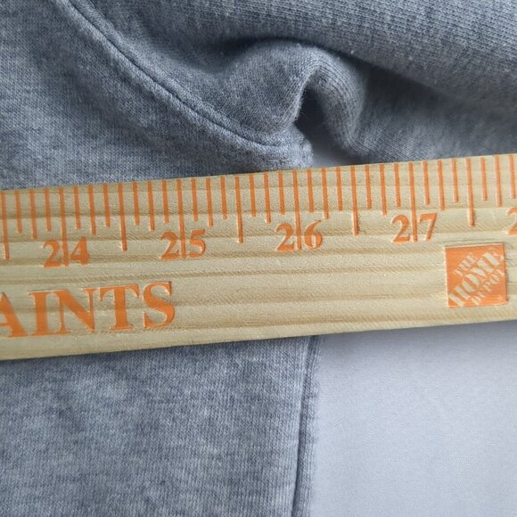 Levis Logo Spell Out Gray Hoodie Mens XL Pullover Hooded Sweatshirt Standard - Picture 3 of 16